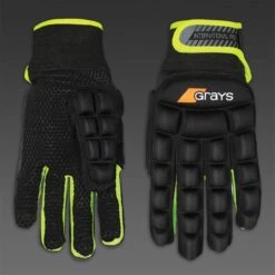 Grays International Pro Left Hand Hockey Glove (Black-Yellow)