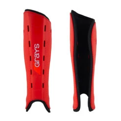 Grays G600 Hockey Shinguards (Red/Black)