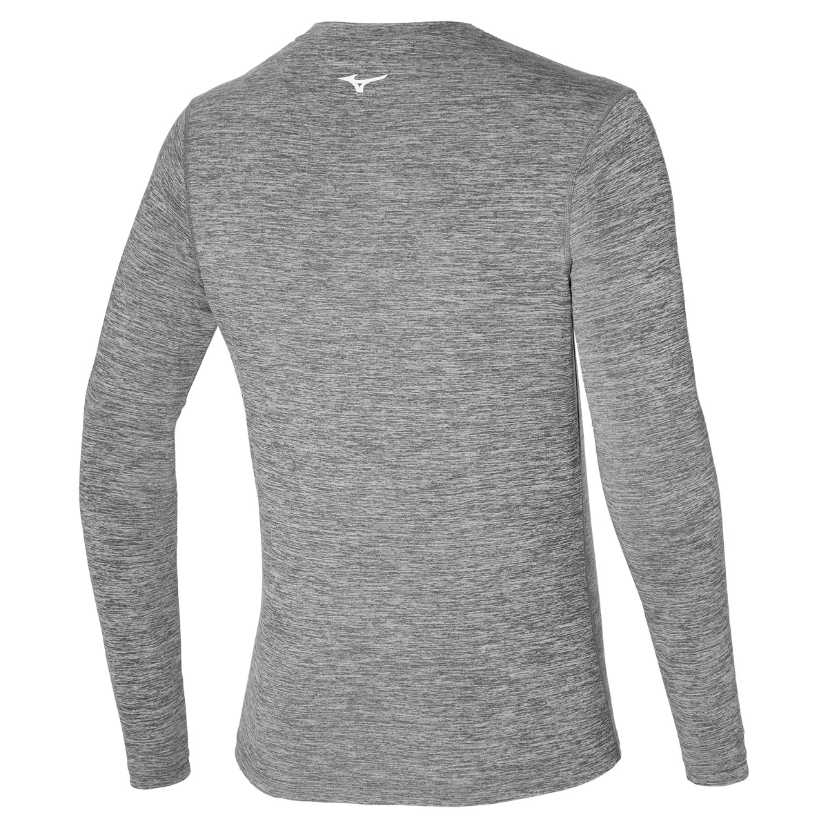 Mizuno Impulse Core Mens Long Sleeve Tee (Magnet) - Image 2