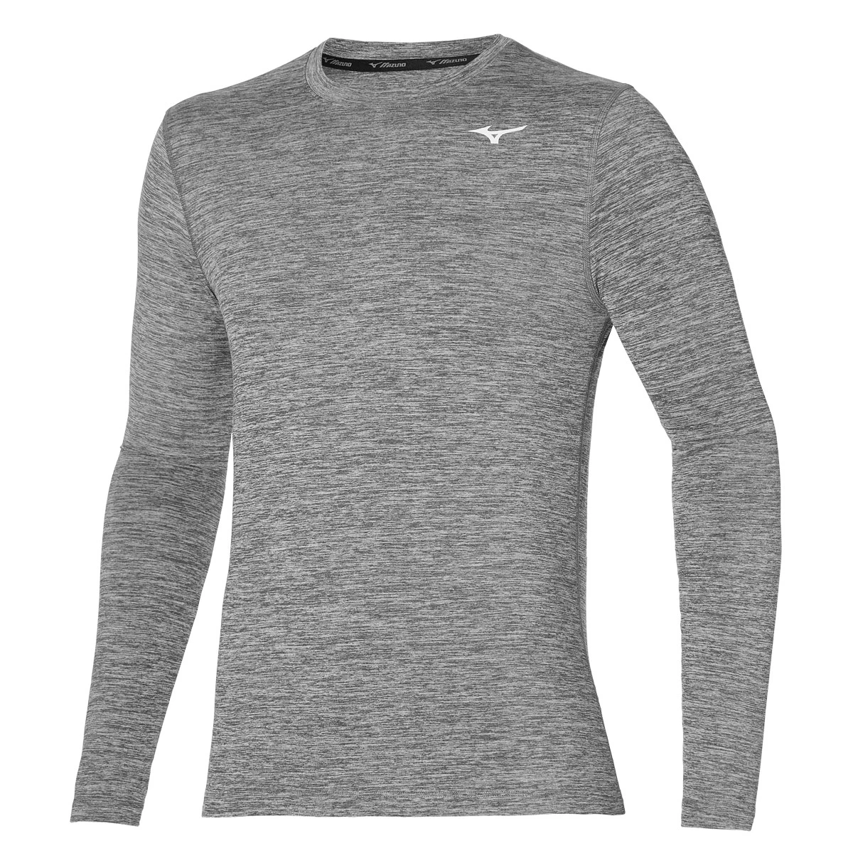 Mizuno Impulse Core Mens Long Sleeve Tee (Magnet)