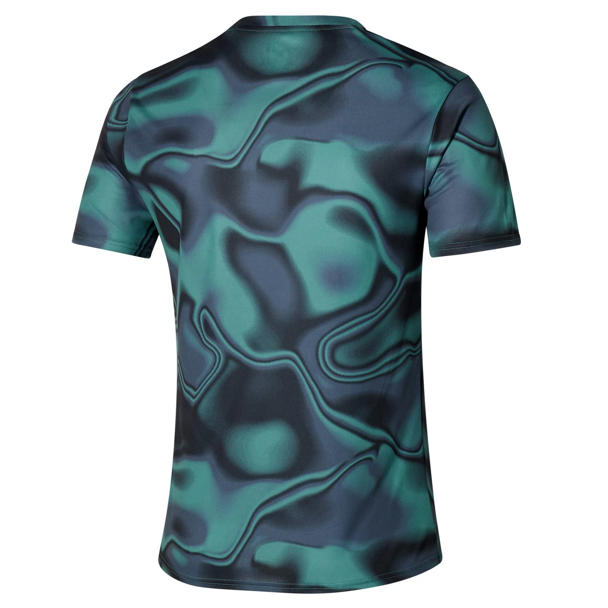 Mizuno Core Graphic Mens Tee (Mineral Blue) - Image 2