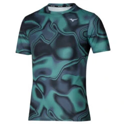 Mizuno Core Graphic Mens Tee (Mineral Blue)