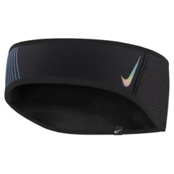 Nike 360 2.0 Womens Headband (Black/Active Rainbow)