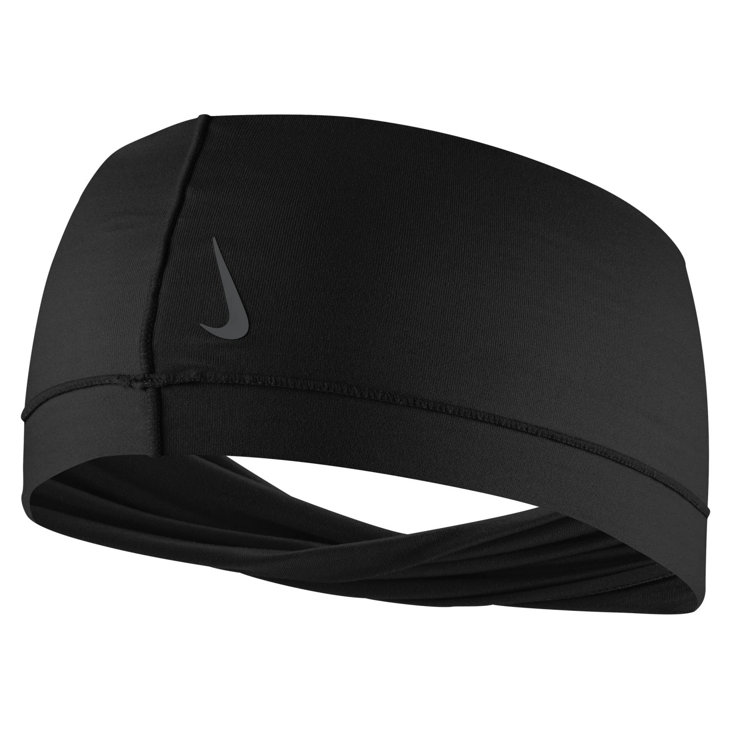 Nike Dri-Fit Yoga Wide Twist Headband (Black) - Image 2