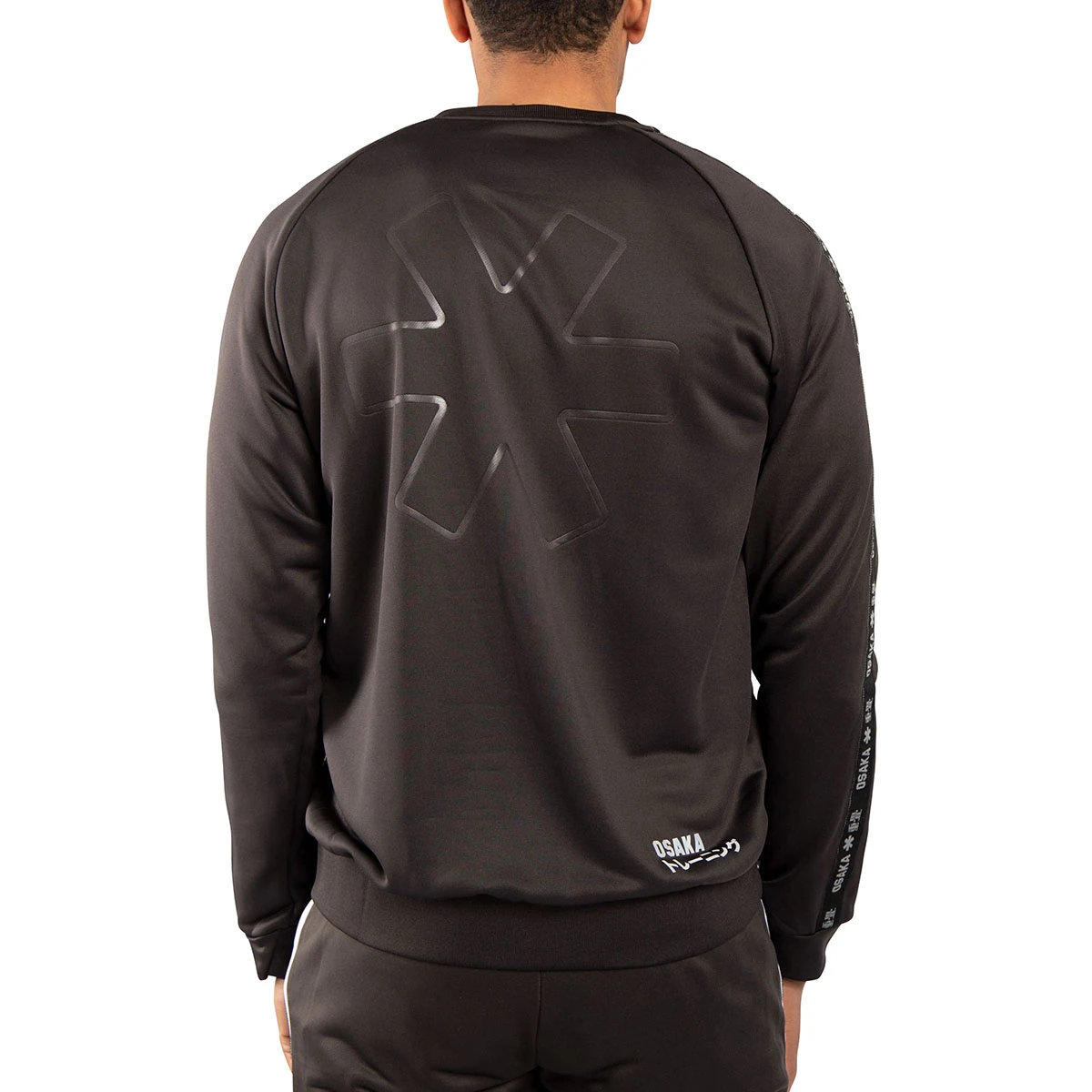 Osaka Mens Training Sweater (Black) - Image 2