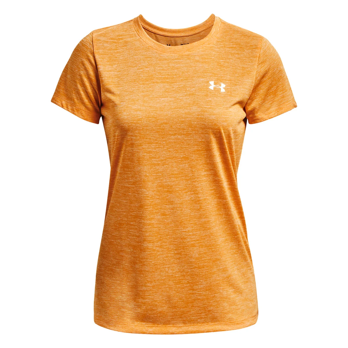 Under Armour Womens Tech Twist T-Shirt (Rise-White-Metallic Silver) - Image 2