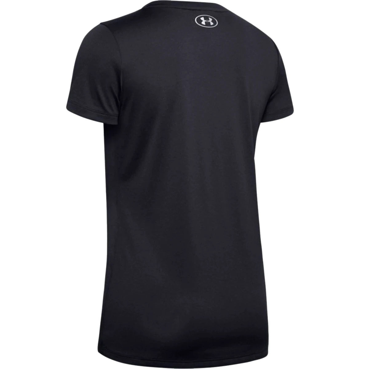 Under Armour Womens Tech Twist Tank (Black-Metallic Silver) - Image 2