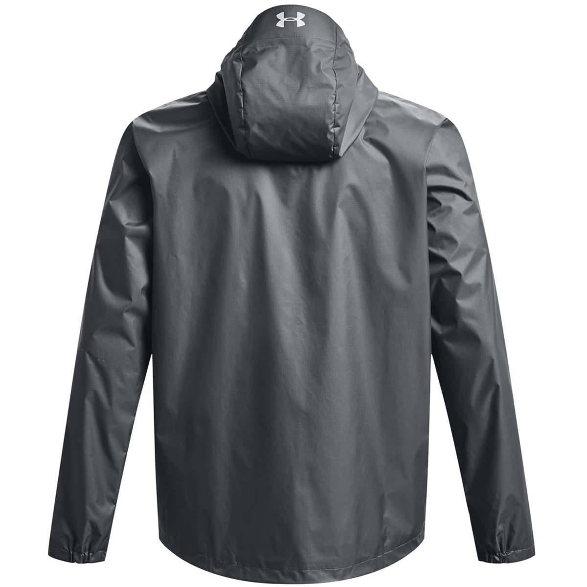 Under Armour Forefront Mens Rain Jacket (Pitch Gray-Mod Gray) - Image 2