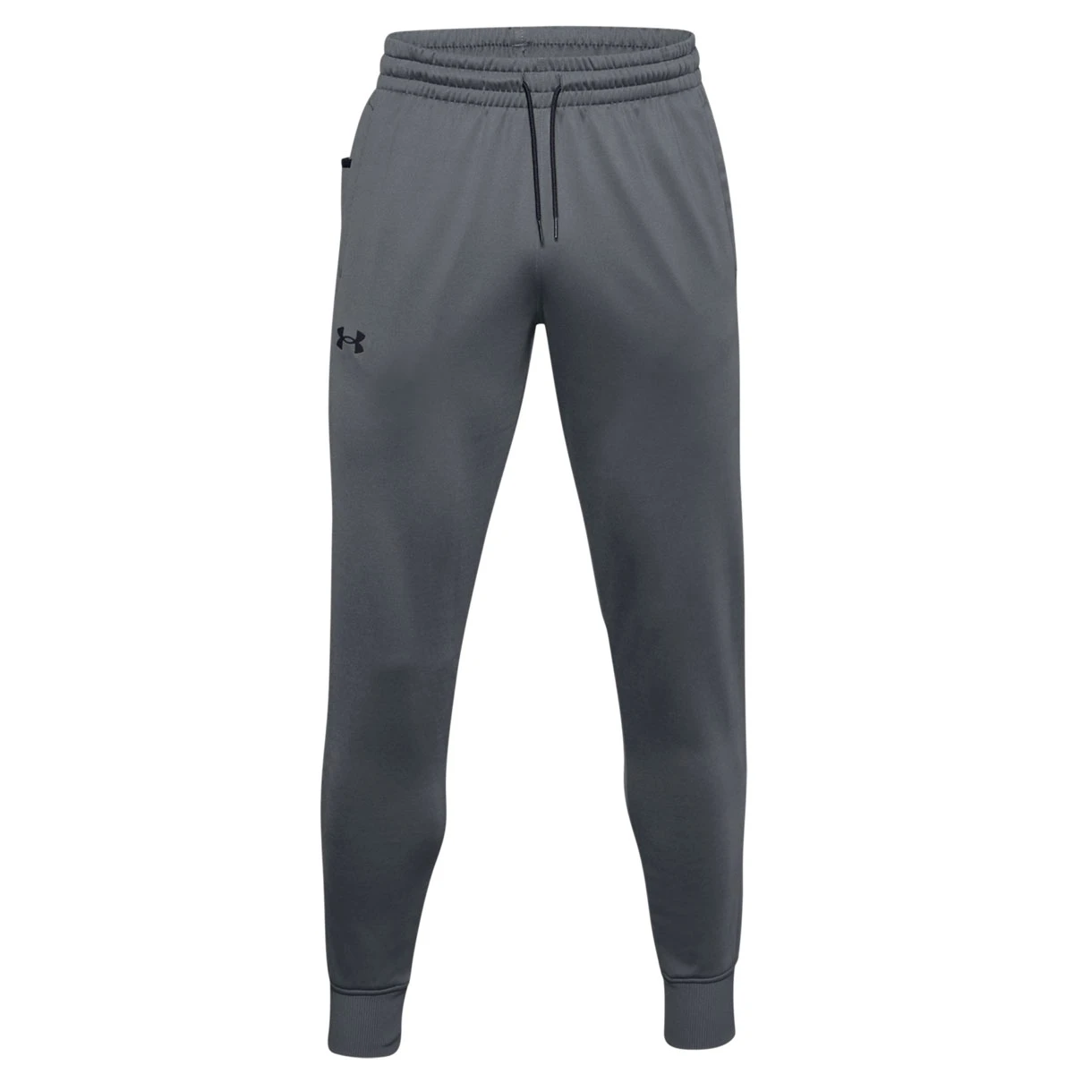 Under Armour UA Armour Fleece Mens Joggers (Pitch Gray-Black) - Image 4