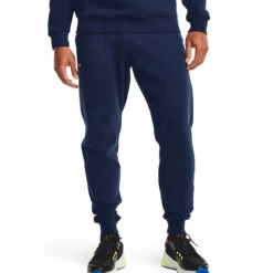 Under Armour Rival Fleece Mens Jogger (Academy-Onyx White)