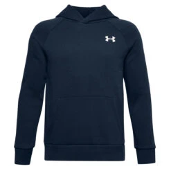 Under Armour Junior UA Cotton Hoody (Academy-Onyx White)