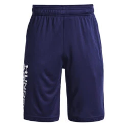 Under Armour UA Prototype 2.0 Wordmark Junior Shorts (Midnight Navy-White)