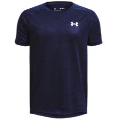 Under Armour UA Tech 2.0 Junior Short Sleeve Tee (Midnight Navy-White)