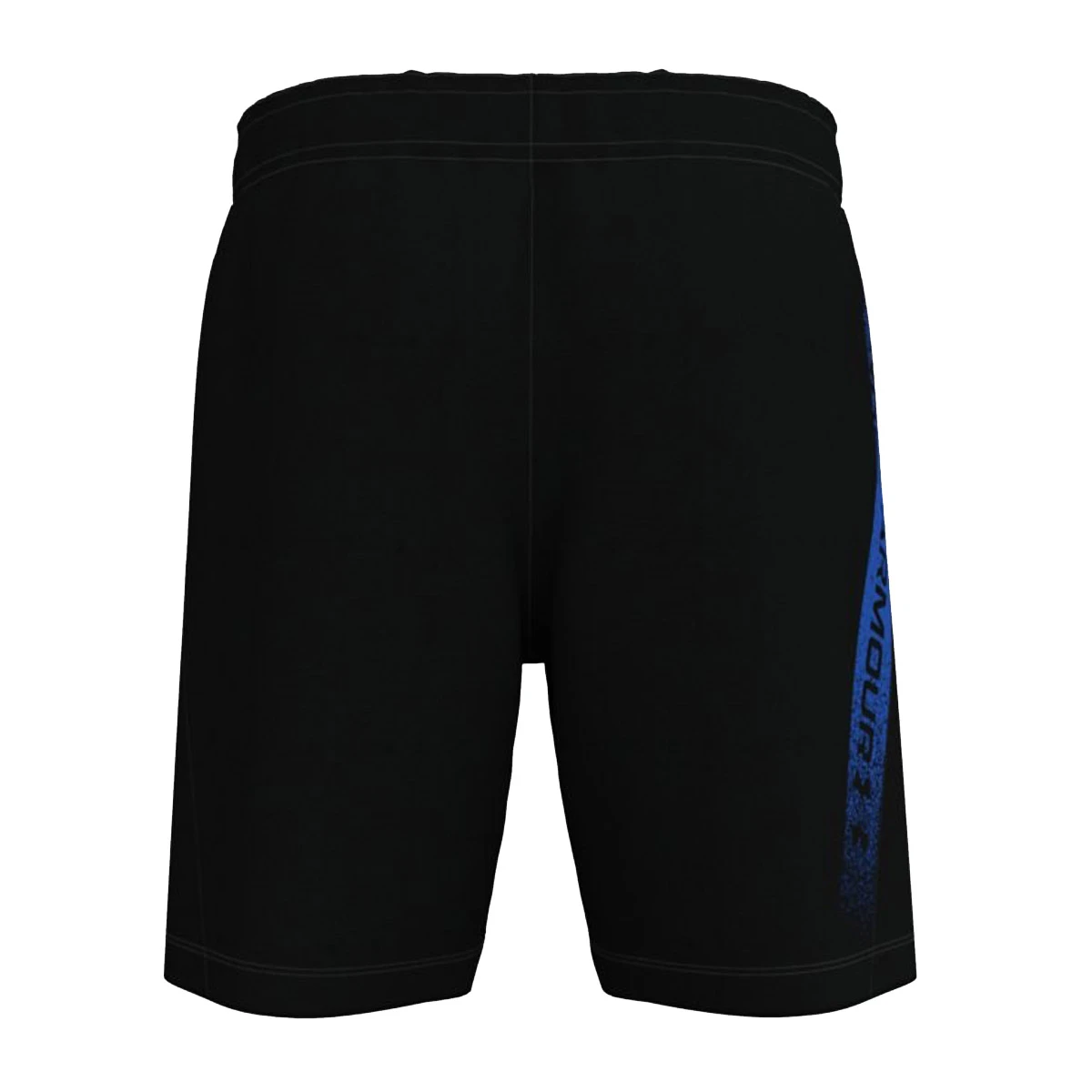 Under Armour Woven Graphic Mens Short (Black-Versa Blue) - Image 2