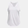 Under Armour Womens Tech Vent Tank (White-White-Black)