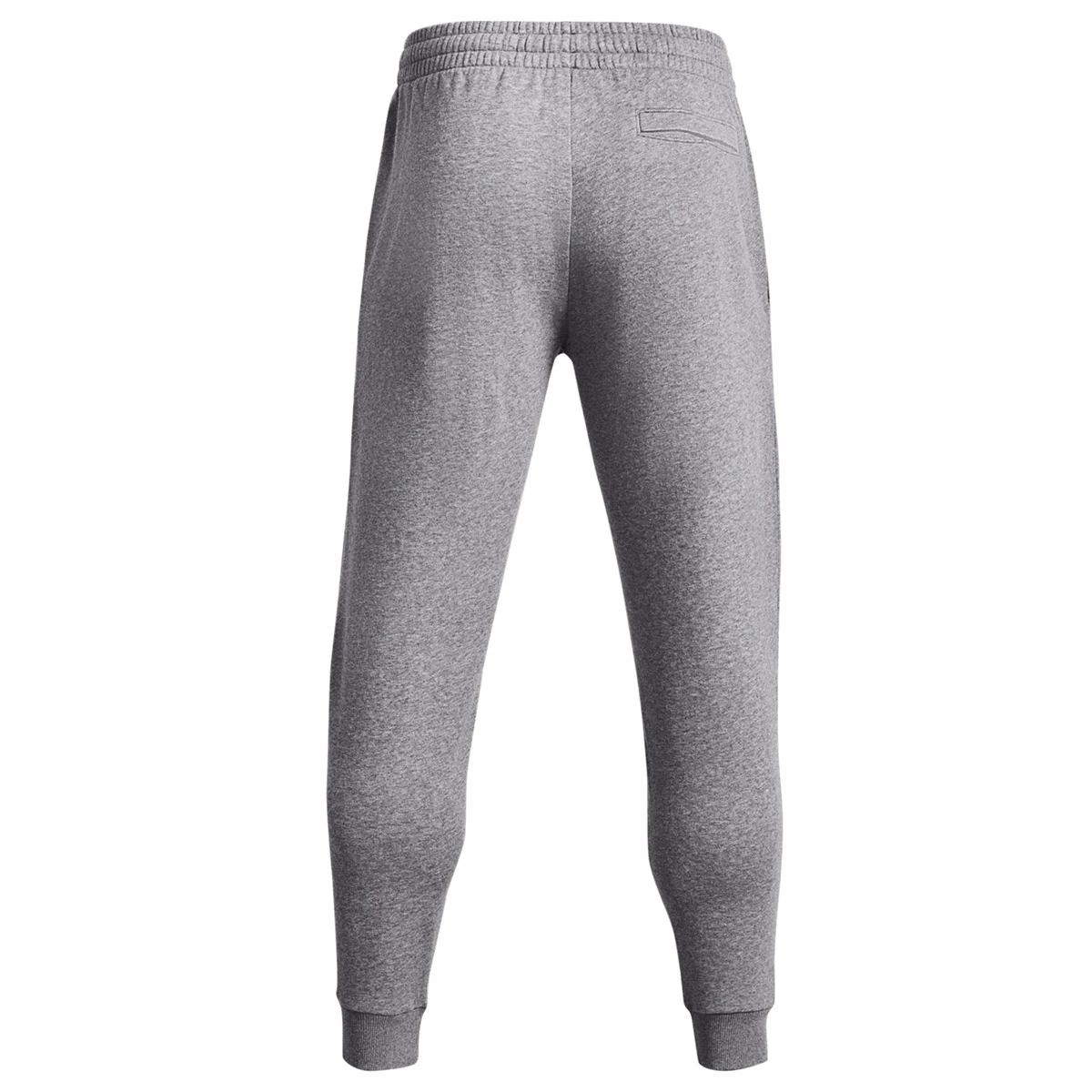 Under Armour Mens Rival Fleece Joggers (Castlerock Light Heather-White) - Image 3