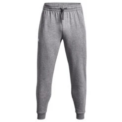 Under Armour Mens Rival Fleece Joggers (Castlerock Light Heather-White)