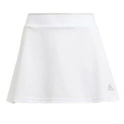 Adidas Club Girls Skirt (White-Grey Two)