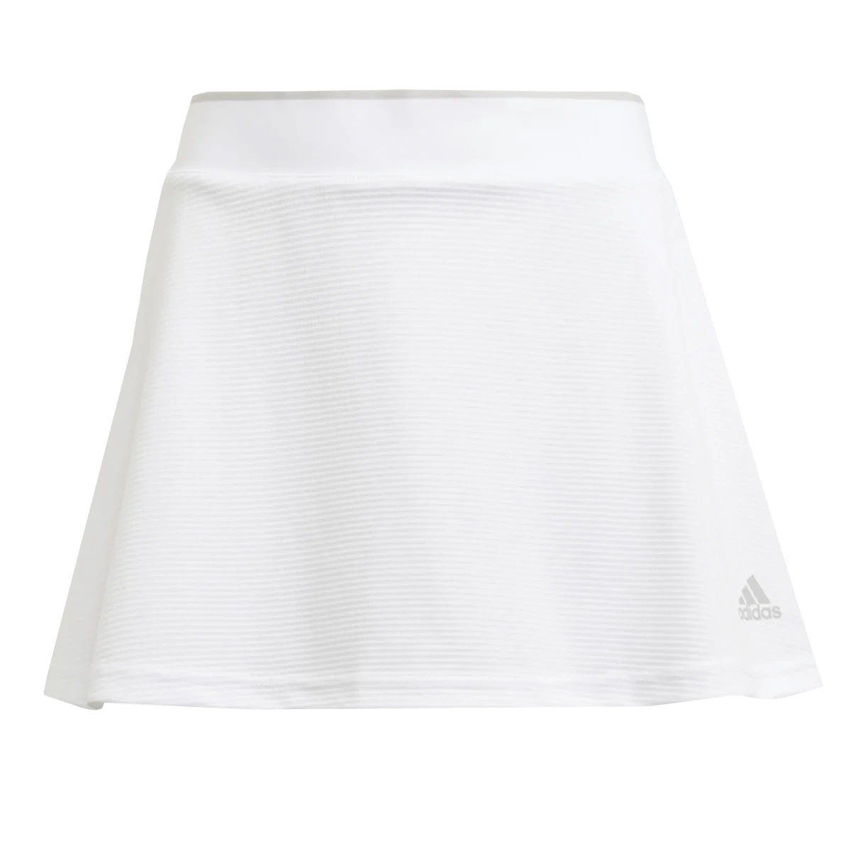 Adidas Club Girls Skirt (White-Grey Two)
