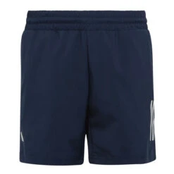 Adidas Boys 3 Stripe Club Shorts (Collegiate Navy)
