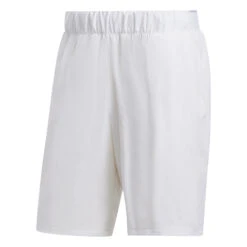 Adidas Club Mens Stretch Woven Shorts (White)