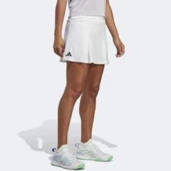 Adidas Club Pleated Womens Skirt (White)